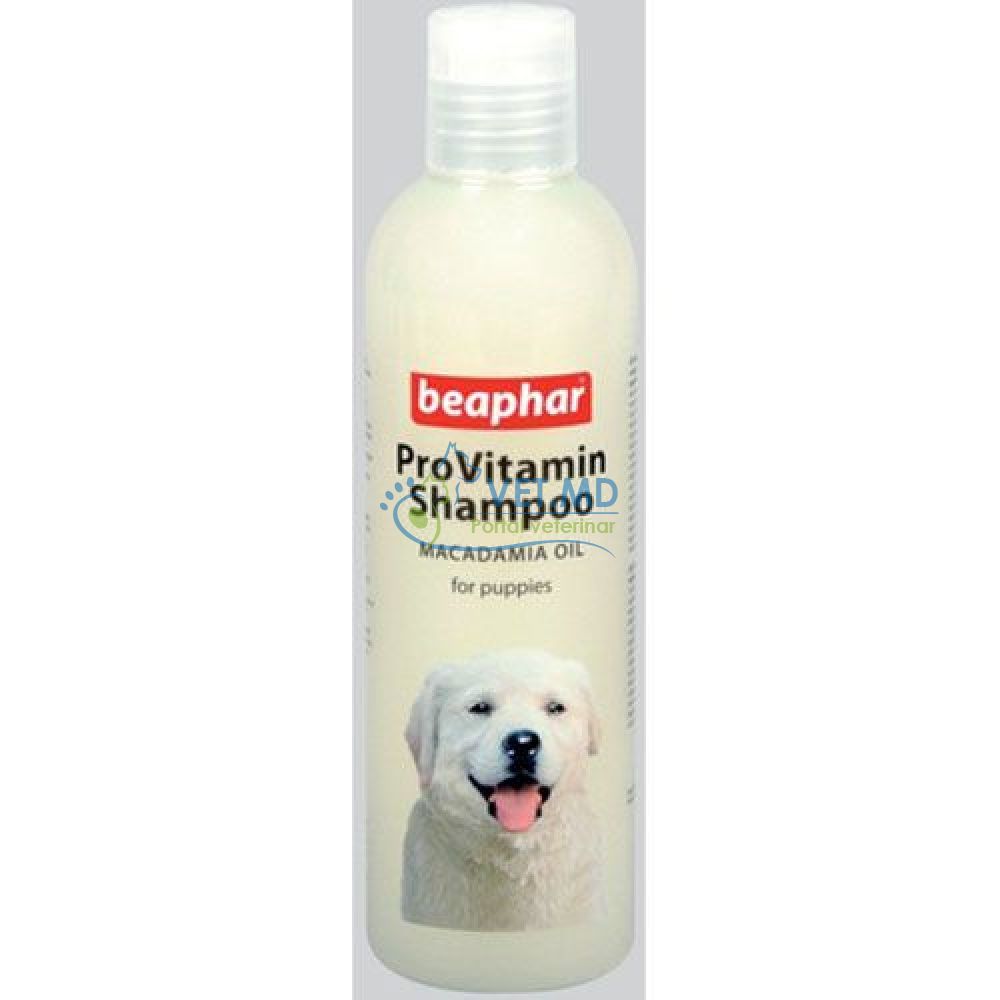 Șampon pentru cățelusi BEAPHAR Pro Vit cu ulei de Macadam , 250ml